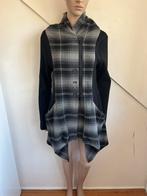 Annette Görtz lang vest jasje maat M zwart grijs geruit, Kleding | Dames, Truien en Vesten, Maat 38/40 (M), Zwart, Annette Görtz