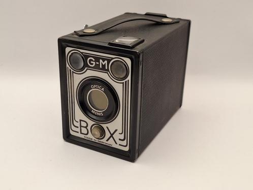 G-M BOX Optica Menis. (Vintage uit verzameling), Verzamelen, Fotografica en Filmapparatuur, Fototoestel, Voor 1940, Ophalen of Verzenden