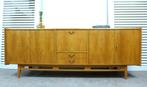 Mooi retro vintage lowboard midcentury dressoir, Met deur(en), 150 tot 200 cm, Minder dan 25 cm, Gebruikt