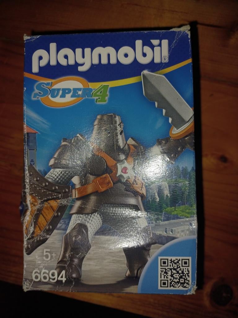 Playmobil Super 4 Ridder Compleet, Ophalen of Verzenden, Gebruikt, Complete set