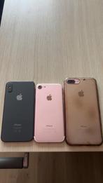 3x iphone, Gebruikt, IPhone X, Roze, Ophalen