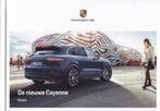 Brochure Porsche Cayenne 10-2017 NEDERLAND, Porsche, Ophalen of Verzenden, Zo goed als nieuw, Porsche