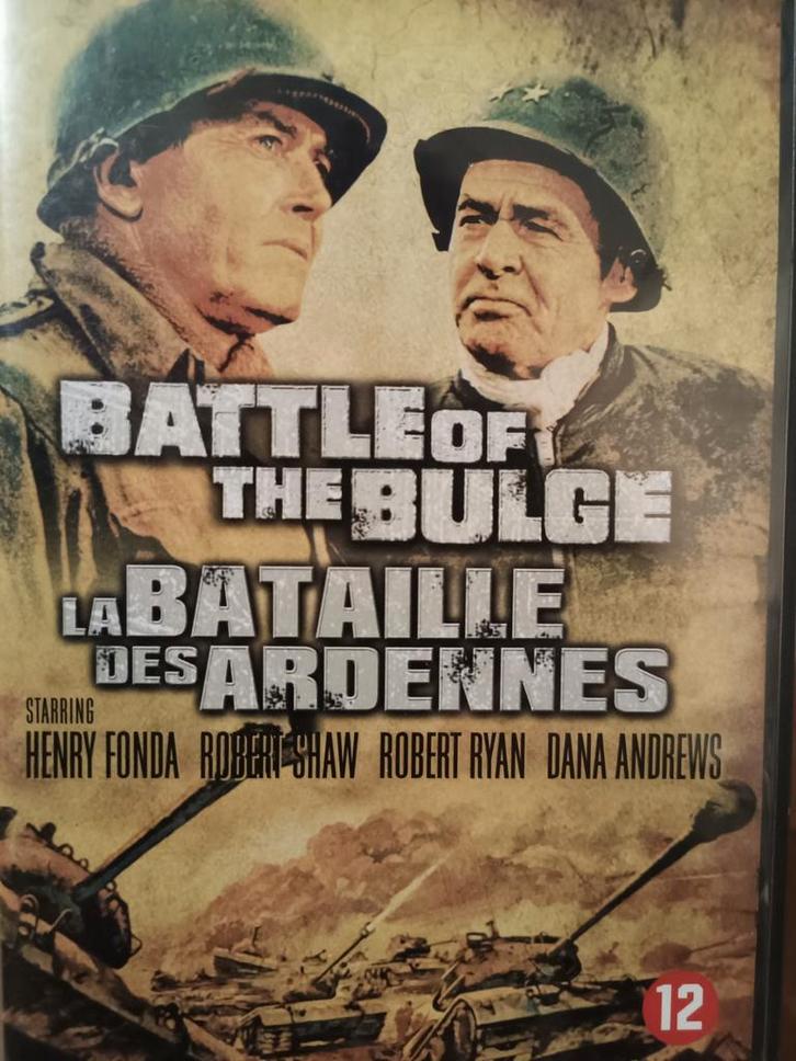 Battle of the Bulge Dvd NL ZGAN!! Henry Fonda, Cd's en Dvd's, Dvd's | Klassiekers, Zo goed als nieuw, Drama, 1960 tot 1980, Vanaf 12 jaar