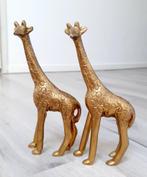 koperen giraffen paar, Ophalen of Verzenden