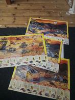 M.a.s.k. lot. 5 bleuprints van de voertuigen., Verzenden, Gebruikt