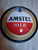 Amstel lichtbak schaal bord, Verzamelen, Biermerken, Ophalen, Reclamebord, Plaat of Schild, Amstel