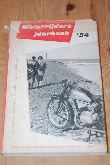 Motorrijders jaarboek 1954. Het eerste jaarboek !! beschikbaar voor biedingen