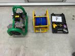 complete tacker en compressor set, Ophalen, 2e hands, 6 tot 10 bar, Zo goed als nieuw