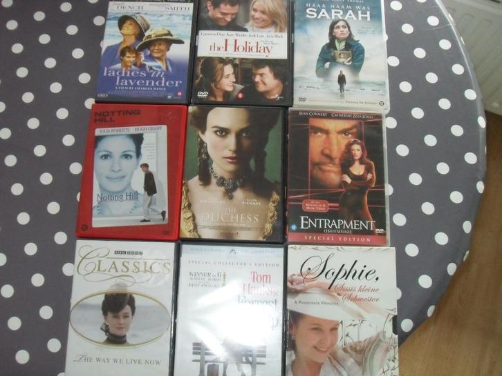 11 DVD'S WAARONDER NOTTING HILL., Cd's en Dvd's, Dvd's | Actie, Zo goed als nieuw, Actie, Vanaf 6 jaar, Ophalen of Verzenden