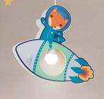 NIEUW kinderkamer hanglamp ruimte / raket / astronaut, Nieuw, Ophalen of Verzenden, Lamp