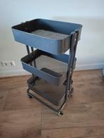 Zeer degelijke en stevige grijze trolley, Ophalen, Campingstoel