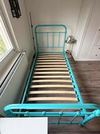 Vipack New York bed 90x200, Ophalen, 90 cm, Eenpersoons, Zo goed als nieuw