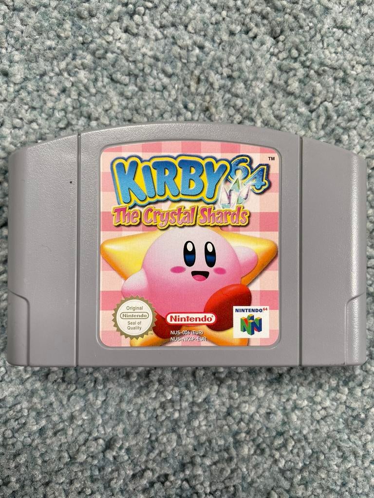 Kirby and the Crystal Shards met garantie, Spelcomputers en Games, Games | Nintendo 64, 1 speler, _, _, Ophalen of Verzenden