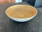 IKEA voedsel serveerschaal - bamboe - D30/H10 cm, Ophalen, Overige materialen, Gebruikt, Schaal of Schalen
