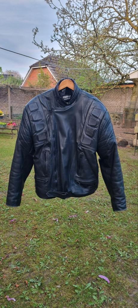 Leren motorjas, Motoren, Kleding | Motorkleding, Jas | leer, Tweedehands, Ophalen of Verzenden