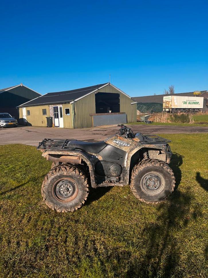 Quad Yamaha grizzly 450, Motoren, Quads en Trikes, meer dan 35 kW, 1 cilinder, Ophalen