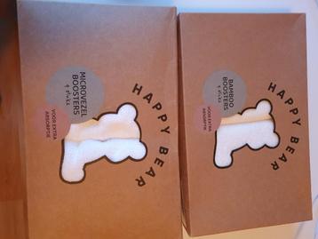 Happy bear Bamboo boosters en microvezel boosters beschikbaar voor biedingen