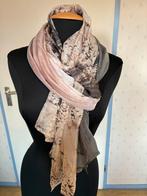 171 Expresso sjaal in oud roze/grijs, Expresso, Verzenden, Zo goed als nieuw, Sjaal