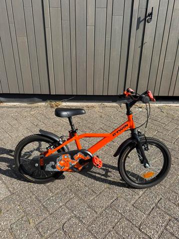 BTWIN kinderfiets 16 inch - robot - decatlon - als nieuw beschikbaar voor biedingen