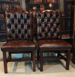 4x Springvale Chesterfield Eetkamerstoelen, Treasure, Ophalen of Verzenden, Zo goed als nieuw, Vier