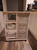 Keukentrolley op wieltjes, Huis en Inrichting, Keuken | Keukenelementen, Ophalen of Verzenden, 25 tot 50 cm, 50 tot 100 cm