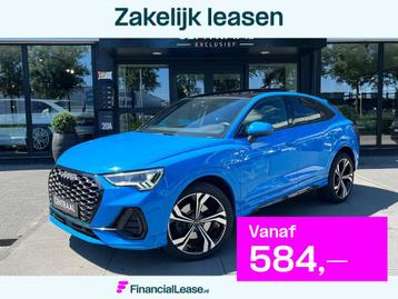 Audi Q3 Sportback 45 TFSIe S-Line 245PK|Pano|Sonos|360Camera beschikbaar voor biedingen