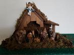 KERSTSTAL met Kerstgroep, Ophalen, Gebruikt