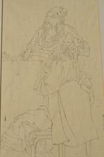 Mooie Chinese (Japanse?) tekening ca. 1900 (7), Ophalen of Verzenden