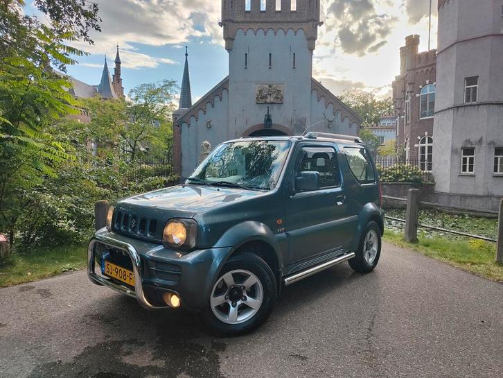Suzuki Jimny 1.3 4WD airco , apk 9-2026 / trekhaak / NAP !!, Auto's, Suzuki, Bedrijf, Jimny, 4x4, ABS, Airbags, Airconditioning