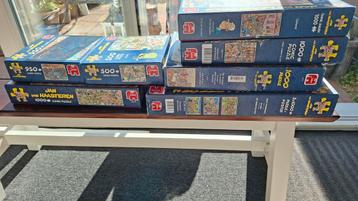 Van haasteren puzzels  beschikbaar voor biedingen