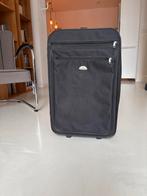 Zwarte Reiskoffer met Wieltjes Samsonite, 60 tot 70 cm, Gebruikt, Hard kunststof, Slot
