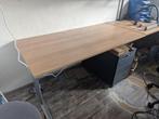 Bureau's kantoor 160x80cm, Ophalen, In hoogte verstelbaar, Gebruikt, Bureau