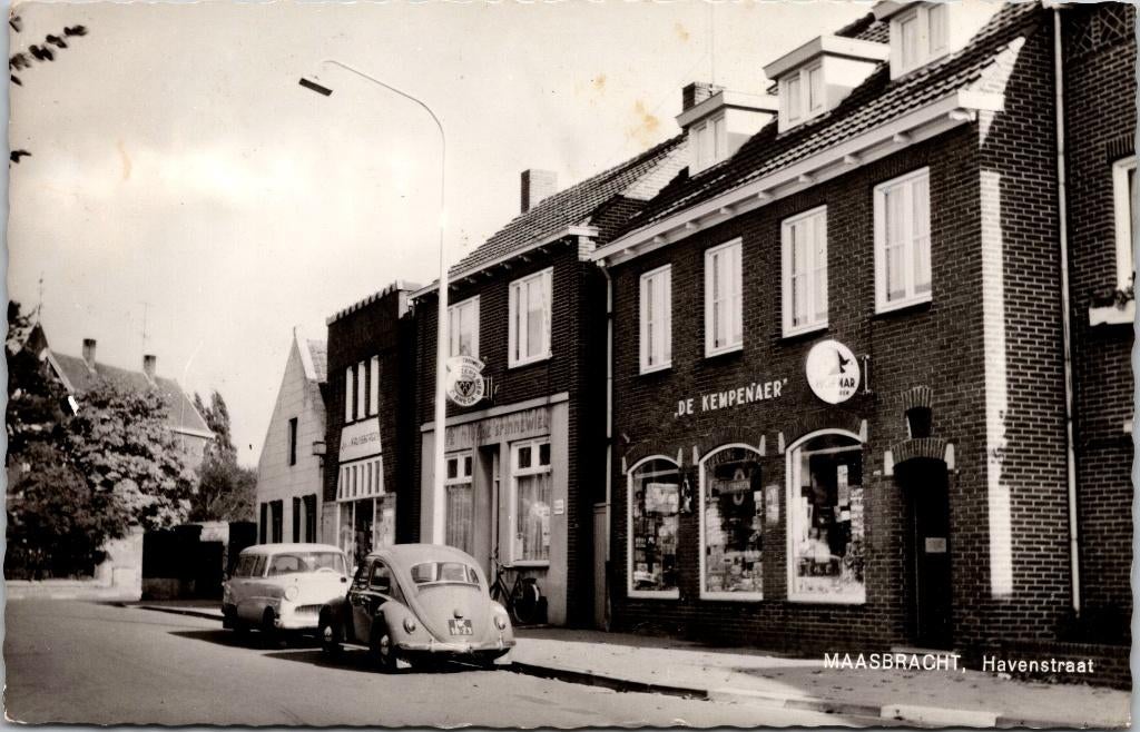 Maasbracht - Havenstraat (1965), Verzenden, 1960 tot 1980, Gelopen, Limburg