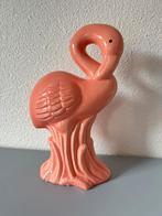 Vintage Roze Flamingo Keramiek Beeld modern design, Ophalen of Verzenden