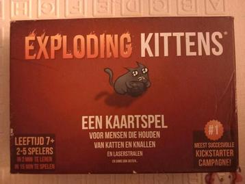 Exploding Kittens zo goed als nieuw beschikbaar voor biedingen