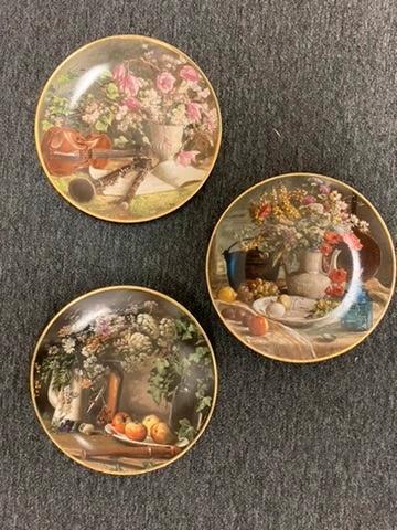 Sierborden Royal Mosa - 1988 'Klassiek Hollandse Stillevens', Antiek en Kunst, Antiek | Wandborden en Tegels, Ophalen of Verzenden