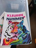 Kleur op Nummer - Tijger, Ophalen, Nieuw, Knutselwerk
