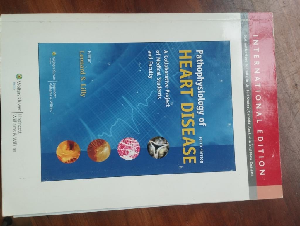 Pathophysiology of heart disease, Ophalen of Verzenden, Beta, Zo goed als nieuw, HBO