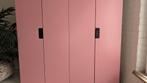 Gave roze kledingkast hang en leg., Huis en Inrichting, Kasten | Kledingkasten, Ophalen, 100 tot 150 cm, Zo goed als nieuw, 150 tot 200 cm
