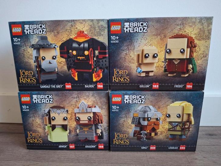 LEGO BrickHeadz Lord of the Rings - Complete Set Nieuw!, Verzamelen, Lord of the Rings, Nieuw, Beeldje of Buste, Ophalen of Verzenden