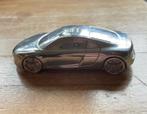 Audi R8  chroom aluminium paperweight, Hobby en Vrije tijd, Modelauto's | 1:43, Ophalen of Verzenden, Gebruikt, Auto, Overige merken
