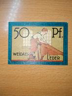 Duits Notgeld Weida Noodgeld, Postzegels en Munten, Bankbiljetten | Europa | Niet-Eurobiljetten, Ophalen of Verzenden, Duitsland