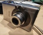 Canon Ixus 50 5.0 megapixel camera met oplader., Ophalen of Verzenden, Gebruikt, Canon