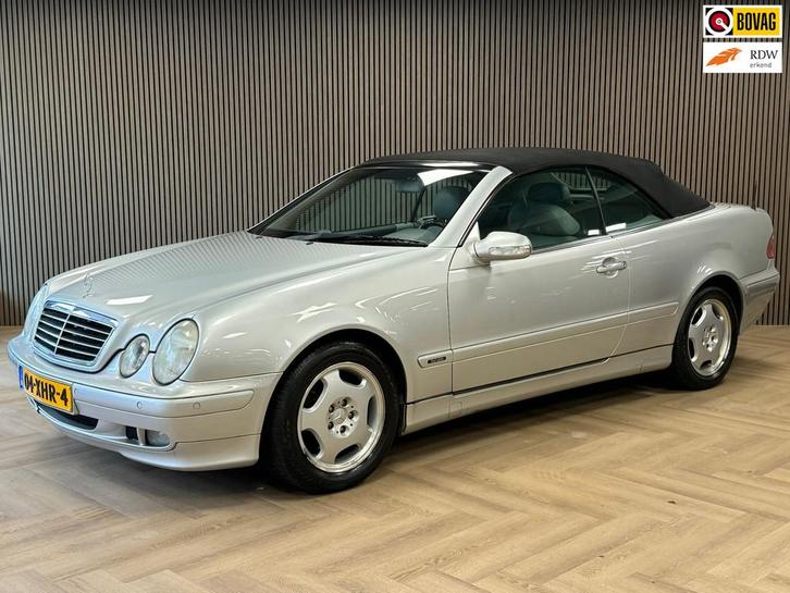 Mercedes-Benz CLK-klasse Cabrio 200 Kompressor Elegance AUTO, Auto's, Mercedes-Benz, Bedrijf, Te koop, CLK, ABS, Airbags, Airconditioning