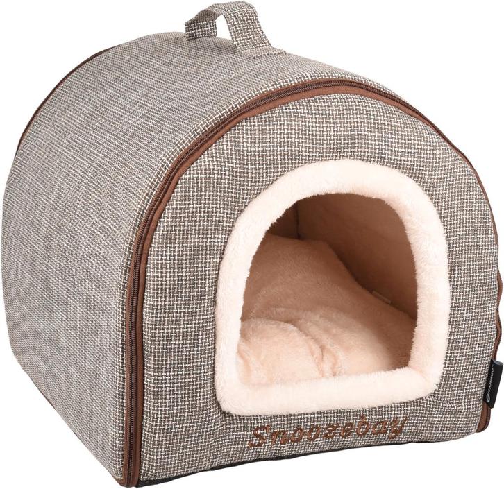 Hondenmand hondenhuis Snoozebay bruin van €49,99 voor €34,95, Dieren en Toebehoren, Hondenmanden, Nieuw, Overige, Ophalen of Verzenden