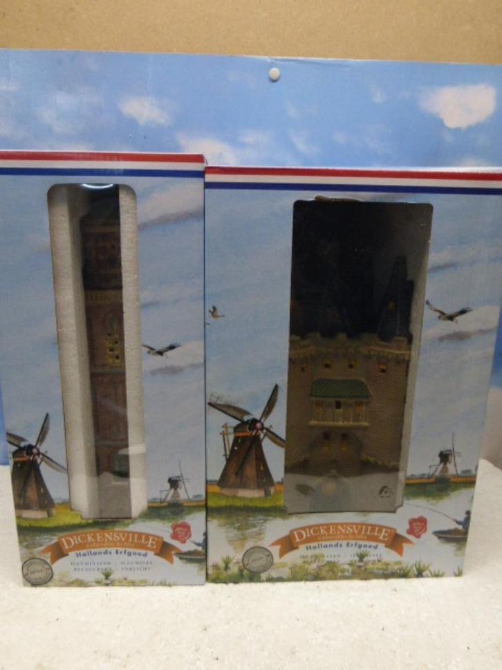 set dickensville Zwolle Peperbus Sassenpoort kerstdorp kerst, Diversen, Kerst, Nieuw, Ophalen of Verzenden