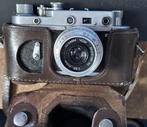 Zorki 2c met metalen lens industar 50mm 1:3.5 Met paraattas, Ophalen, Gebruikt, Compact, Overige Merken