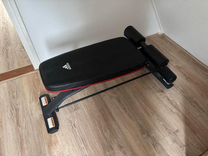 Adidas Buikspierbank - Zo goed als nieuw!, Sport en Fitness, Fitnessapparatuur, Zo goed als nieuw, Overige typen, Buik, Metaal