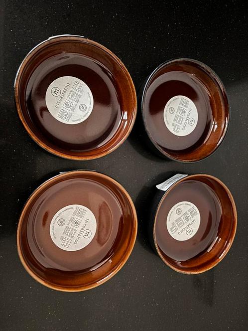 Keramische Tiramisu / ovenschaaljes 8st, Huis en Inrichting, Keuken | Servies, Nieuw, Schaal of Schalen, Overige stijlen, Keramiek