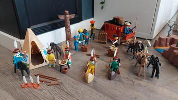 Playmobil grote collectie soldaten, forten, cowboys,indianen beschikbaar voor biedingen
